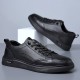 2023 Spring Top-Grain Cowhide Sneakers, Genuine Leather Men's Shoes, Live-Streaming Wholesale, Handmade Men's Slip-On Leather Shoes