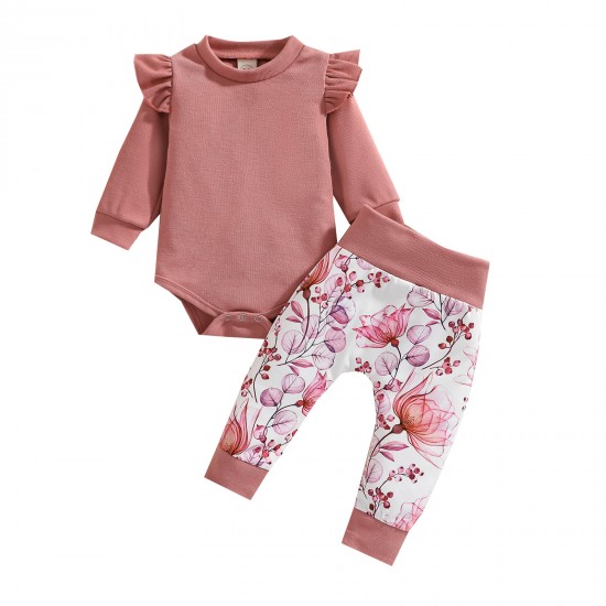 European and American style boys' new summer short-sleeved letter-printed shorts and two-piece set